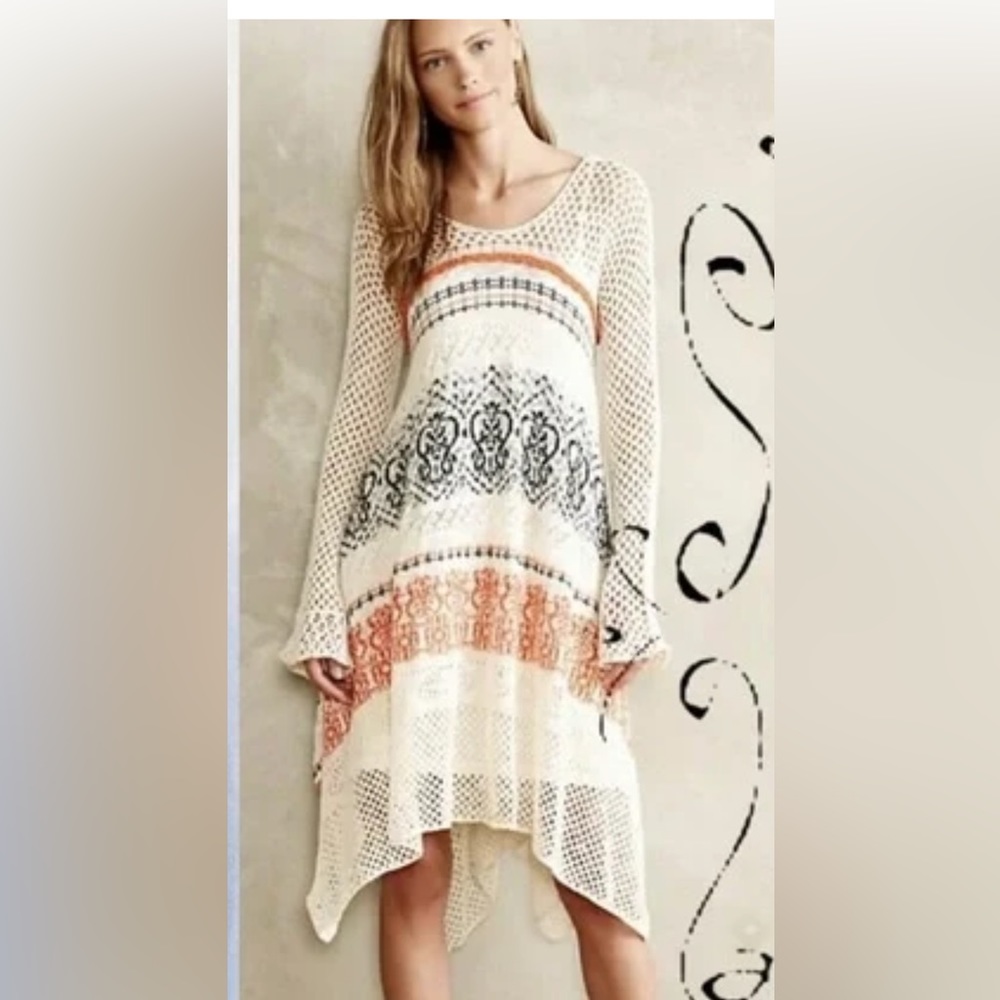 Sleeping on the Snow by Anthropologie sweater dress